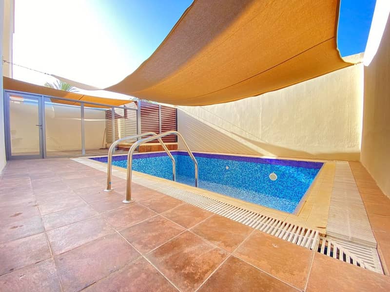 5 Bedroom Hall Villa Swimming Pool Driver Room Mushrif Abu Dhabi