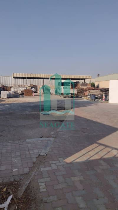 Industrial Land for Sale in Ras Al Khor, Dubai - 38000 square feet open yard with compound wall in Ras Al Khor