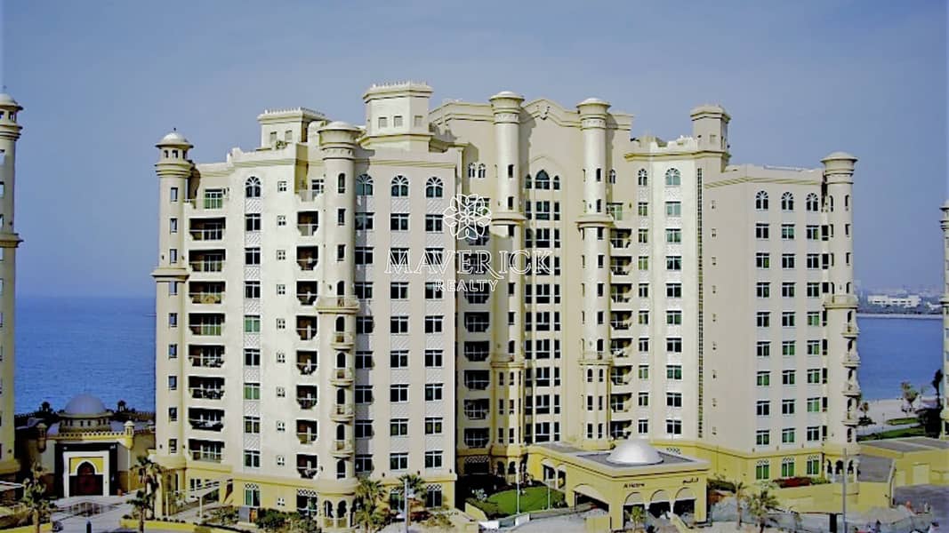 位于朱美拉棕榈岛，海滨公寓，哈伯尔公寓 2 卧室的公寓 170000 AED - 6586916