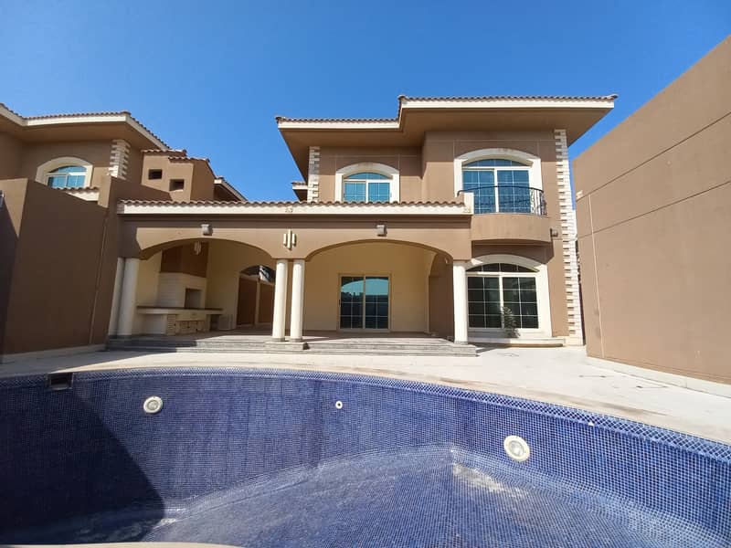 With swimming pool  4 BHK Villa For Residents in Sharqan Sharjah