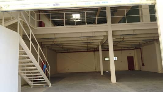 Warehouse for Rent in Al Qusais, Dubai - 4328 SQ FEET with 50 KW power G+M warehouse available for rent