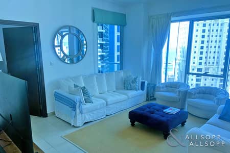 1 Bedroom Apartment for Rent in Dubai Marina, Dubai - Available January | Balcony | One Bedroom