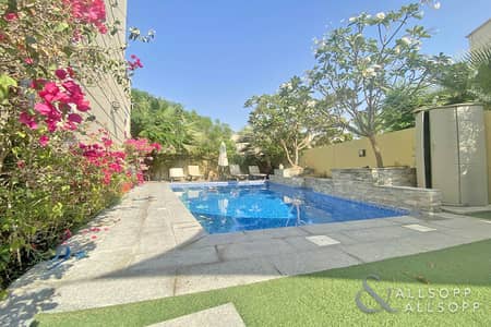 4 Bedroom Townhouse for Sale in Mudon, Dubai - Pool | Single Row | Upgraded | Corner