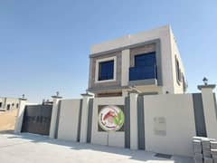 Villa for sale in the best residential locations of Ajman, directly on Mohammed bin Zayed Street, wi