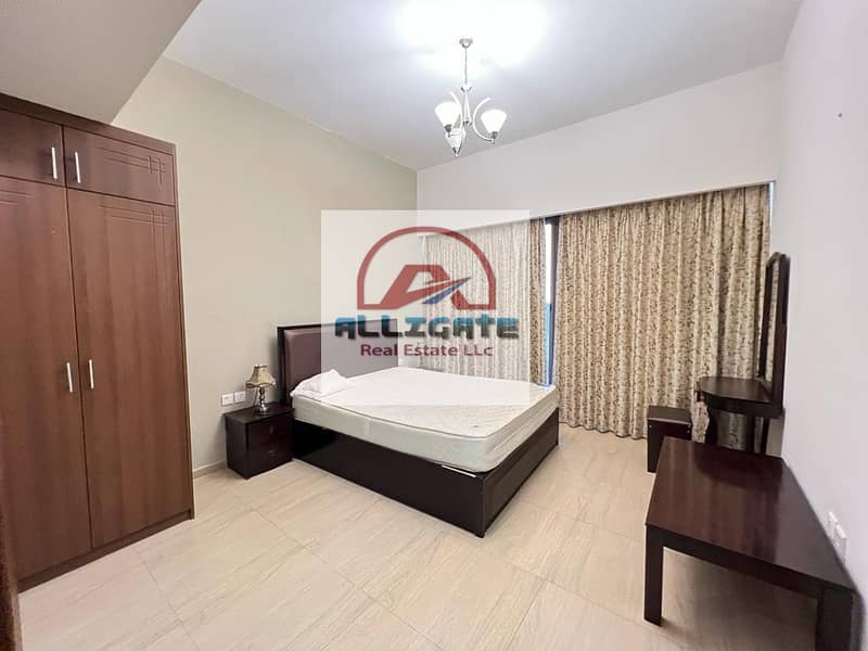 Monthy Rent @4000 w/o bills||DEWA & CHILLER connected||1BR