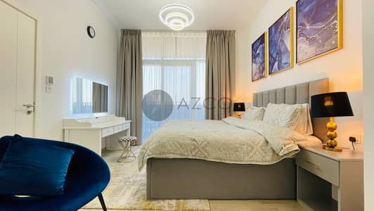 فلیٹ 1 غرفة نوم للايجار في قرية جميرا الدائرية، دبي - مفروشة فاخرة | لا فواتير المدرجة | جاهز للتحرك