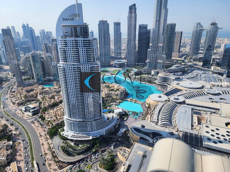 Burj Khalifa View | Fountain View | Luxury 4BR Apartment | Vacant
