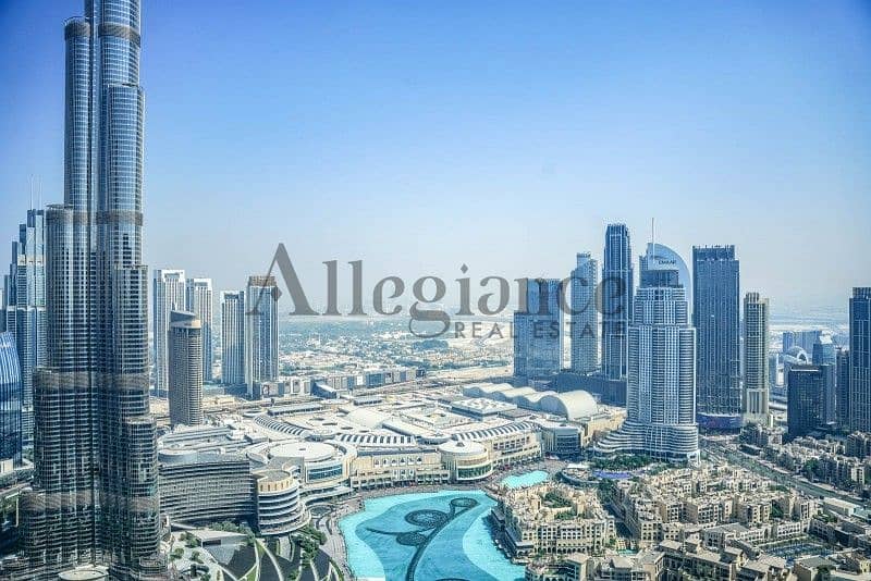 Genuine Resale Luxury Apt| Fountain and Burj View