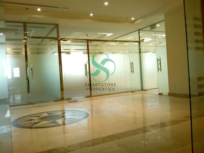 Office for Rent in Arjan, Dubai - 10 PARKING I SEMI FURNISHED GREAT LOC I HIGH FLOOR