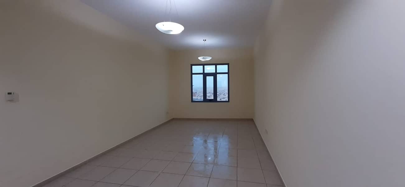 Chiller Free Specious 1 Bedroom Hall with Balcony Road Facing Only in 40k by 4 Payments