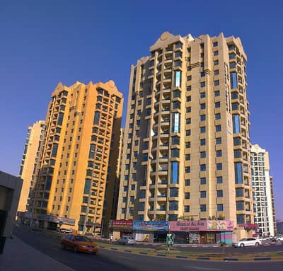2 Bedroom Flat for Rent in Ajman Downtown, Ajman - AL KHOR TOWER: BIG 2 BED HALL MAID'S ROOM 1813. SQFT IN DOWNTOWN AJMAN