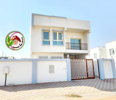 5 Bedroom Villa for Sale in Al Zahya, Ajman - Villa for sale at an attractive price, first inhabitant, with water and electricity - Islamic bank financing, complete safety for you and your family,