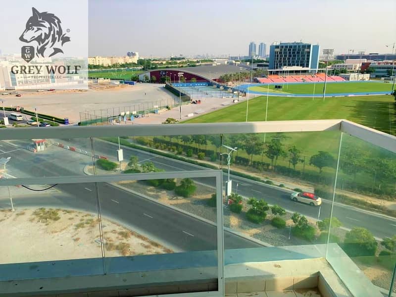 شقة في المساكن الحمراء،مدينة دبي الرياضية 1 غرفة 415000 درهم - 6587797
