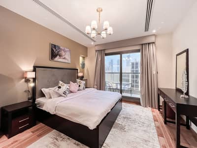 1 Bedroom Apartment for Rent in Downtown Dubai, Dubai - Stylish 1Br apt, Burj Khalifa View, Downtown,Dubai