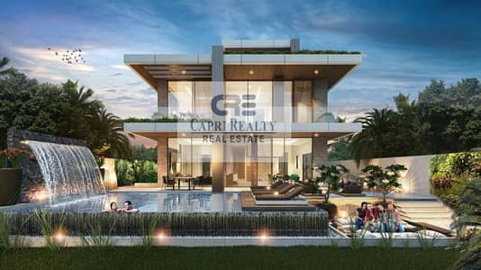 6 Bedroom Villa for Sale in DAMAC Hills, Dubai - Golf course 318 |  Infinity pool | Payment Plan