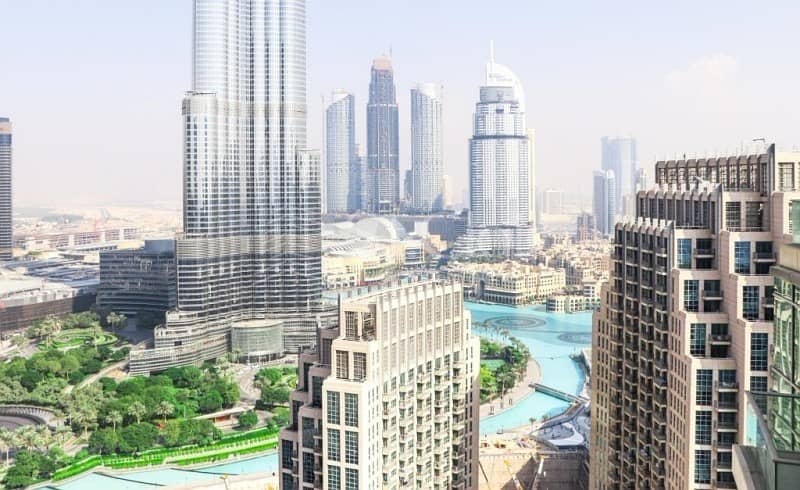 1 BR with Balcony|Burj Khalifa View loft central