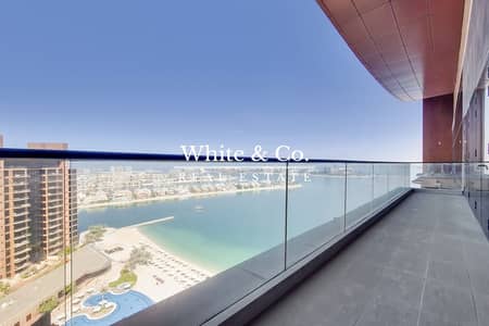 4 Bedroom Penthouse for Rent in Palm Jumeirah, Dubai - Full Sea Views | Vacant Now | Unfurnished