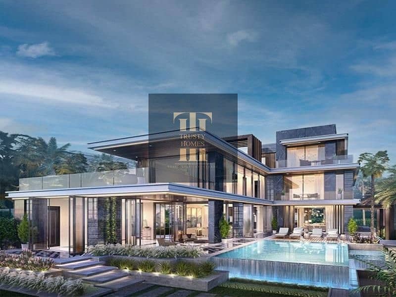 DAMAC Lagoons Villa Villa surrounded by azure blue lagoons and white sandy beaches