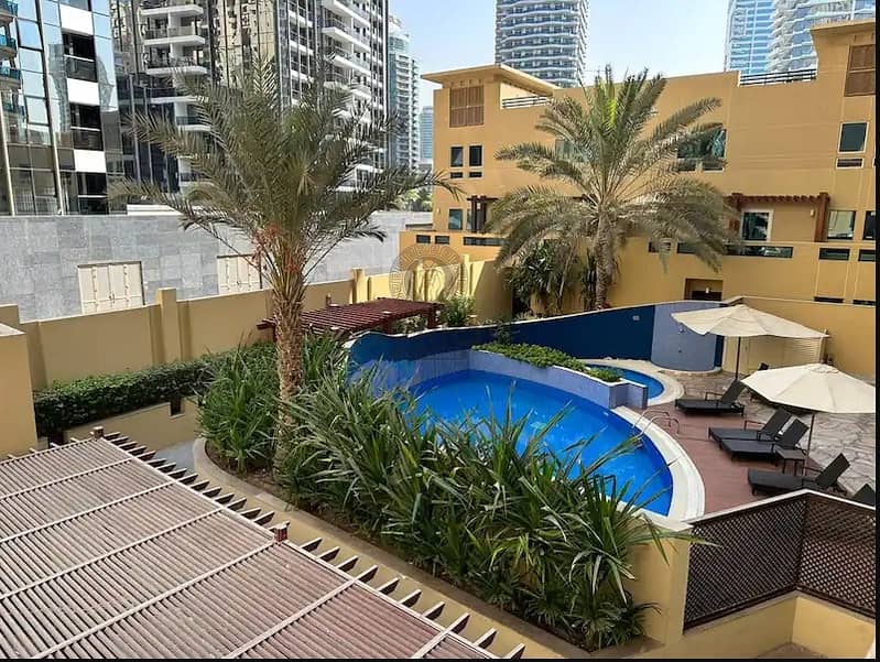 Huge terrace 2 Bed+Maid | Pool / Canal View