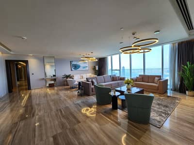 4 Bedroom Penthouse for Sale in Dubai Media City, Dubai - ICONIC PH+3 YR POST PAY+FURNISHED+PALM-SEA VIEWS