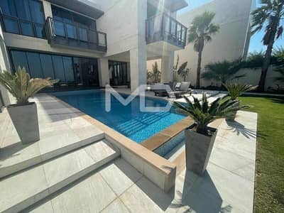 7 Bedroom Villa for Sale in Saadiyat Island, Abu Dhabi - Direct Access to Beach | Sea View | Private Pool