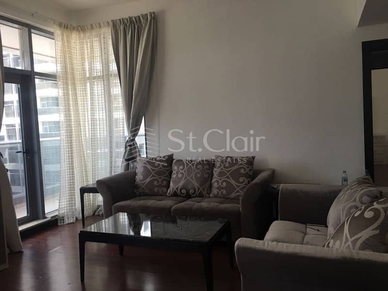 1BR Fully Furnished | Green Lakes 2 | JLT