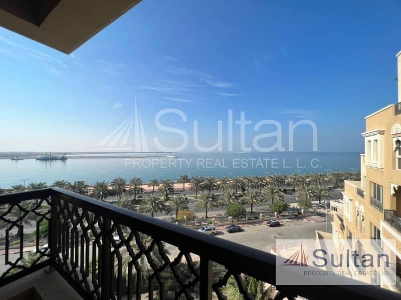 Breathtaking Sea View Furnished 1 Bedroom