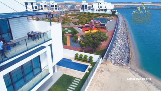 4 Bedroom Villa for Sale in Sharjah Waterfront City, Sharjah - full sea ​​view| smart villa |5% discount