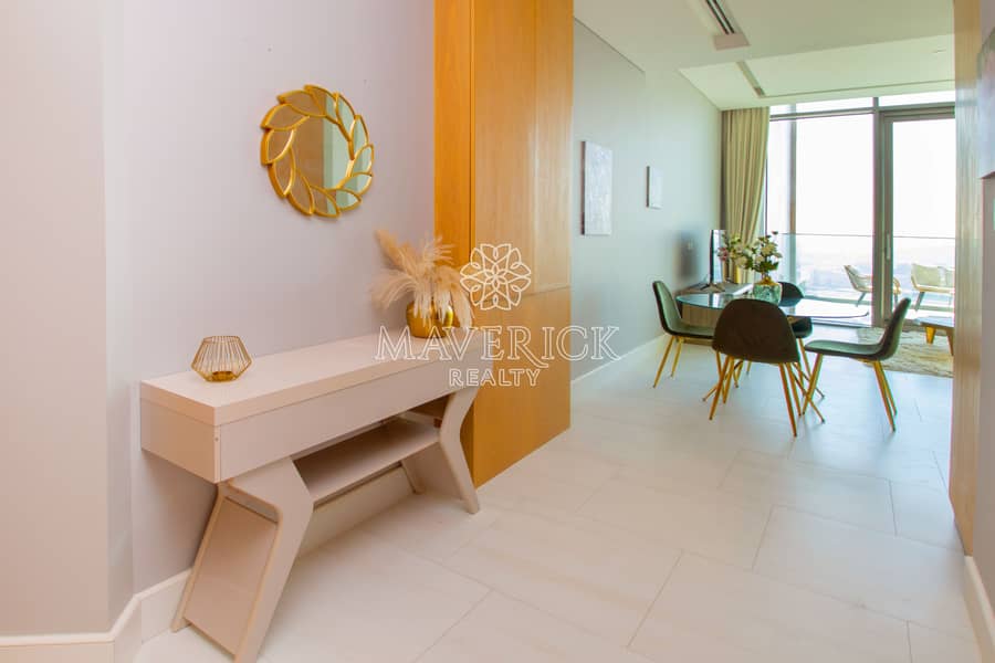 Luxury 1BR Duplex | Fully Furnished | Burj View