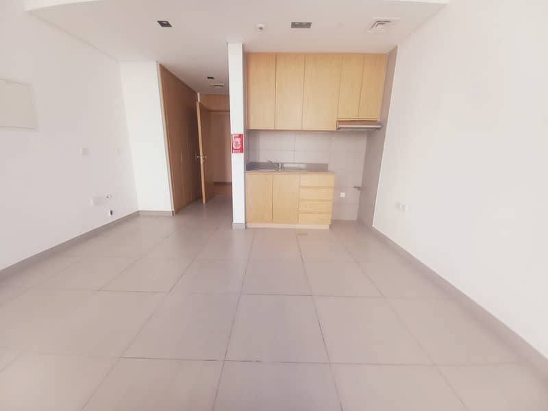 12 cheque offer Spacious studio just 24k with wardrobe pool gym in al mamsha sharjah