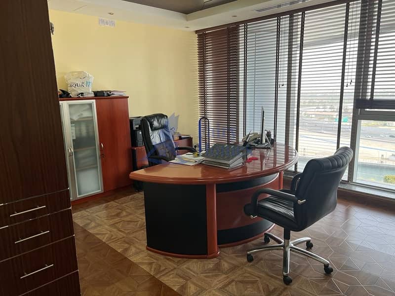 Fully Fitted Office For Sale in Citadel Tower with Lake View