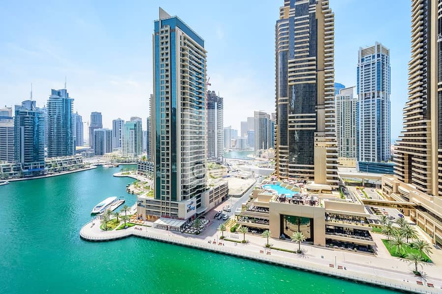 Modern One Bedroom With Full Marina View