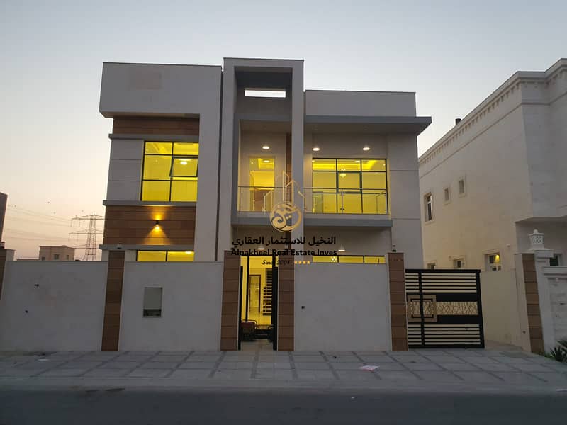 For sale, villa with Featured site,  excellent finishes, in  Al-Thuraya Block - Al Yasmeen district, Ajman.