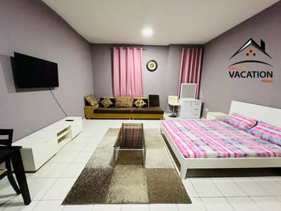 Studio for Rent in International City, Dubai - COMFY STUDIO II BEST FURNITURE II MONTHLY PAYMENT