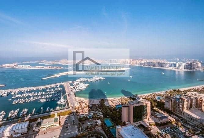 Full sea view 2B/R for rent in elite residence Marina