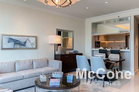 2 Bedroom Flat for Rent in Downtown Dubai, Dubai - Fully Furnished | Burj Khalifa Views | Short Term Available