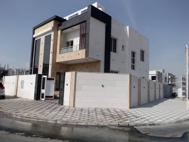 Villa for sale in Ajman with a jasmine pool, freehold for all nationalities, in installments without down payment. Invest the rent money and own your