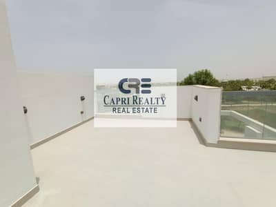4 Bedroom Villa for Sale in DAMAC Hills, Dubai - Rooftop terrace | Stunning views of a mesmerizing golf course |  Outdoor food market