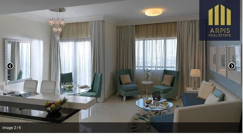 Квартира в Дубай Даунтаун，Дамак Мейсон Дубай Молл Стрит, 1 спальня, 110000 AED - 6590599