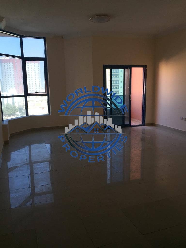 OPEN VIEW BIG SIZE 2 BEDROOM HALL WITH MAIDROOM FOR RENT IN NUAIMIYA TOWER