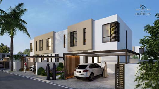 4 Bedroom Villa for Rent in Al Tai, Sharjah - Brand New Lavish 4BED Villa with study room + Maid Room In Nasma Residence