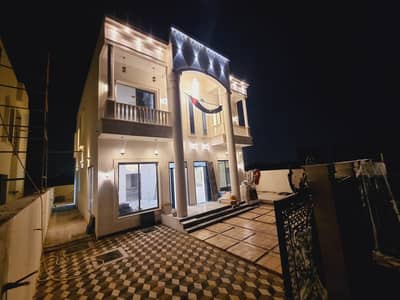 5 Bedroom Villa for Sale in Al Zahya, Ajman - Villa for sale without down payment, 100% bank financing, European design, large, wonderful, super deluxe finishes