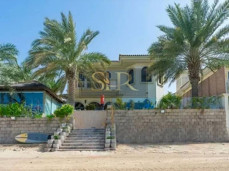 Palm Jumeirah | Atrium - Garden Home | Vacant | Private Beach