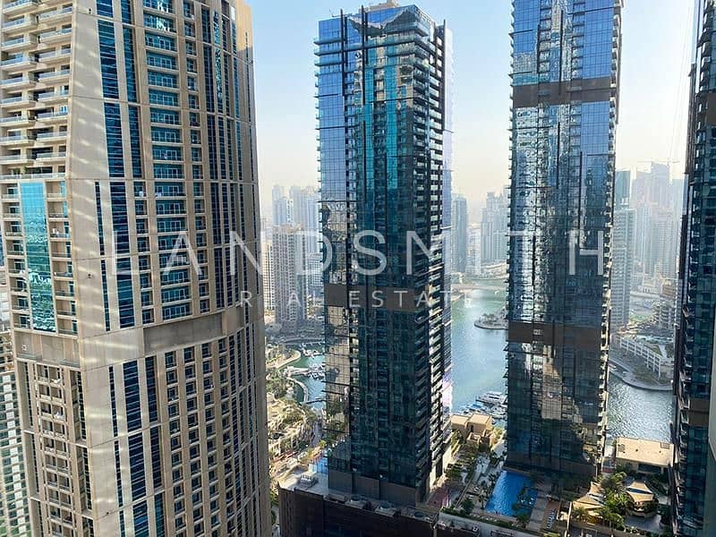 位于迪拜码头，滨海山岭塔楼 2 卧室的公寓 1375000 AED - 6536070