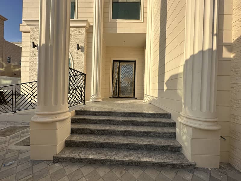 Brand New 2 Bedrooms Hall with Private Entrance in Villa at Baniyas