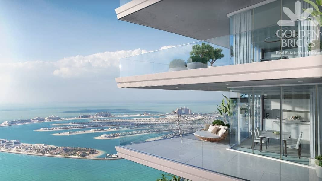 位于迪拜港，艾玛尔海滨社区，海滨大厦综合区 2 卧室的公寓 3200000 AED - 6480131