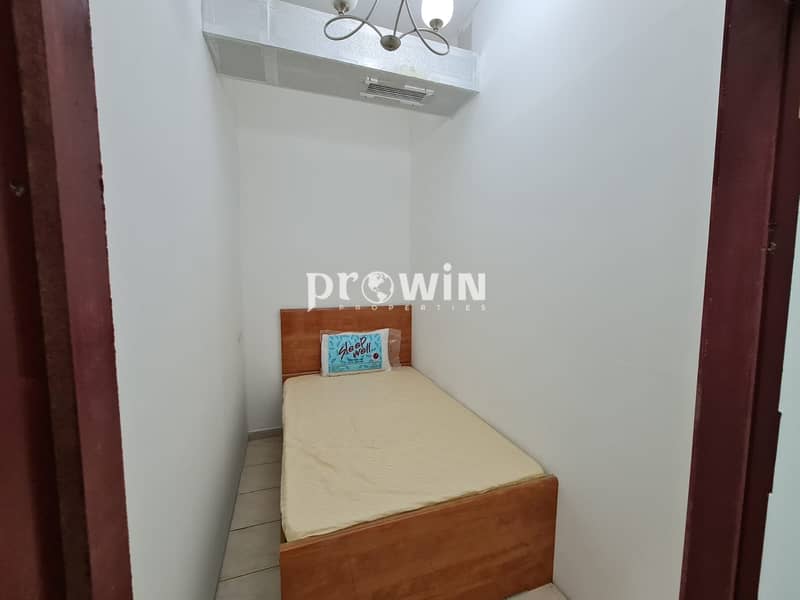 10 min walk from DIC metro station | Furnished with 6 single bed partition | Grab The Key Now !!!
