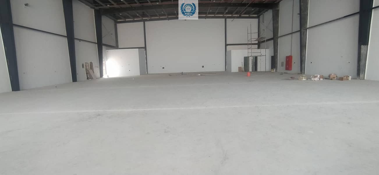 Huge Showroom With Attached Warehouse  In industrial 18 Sharjah.