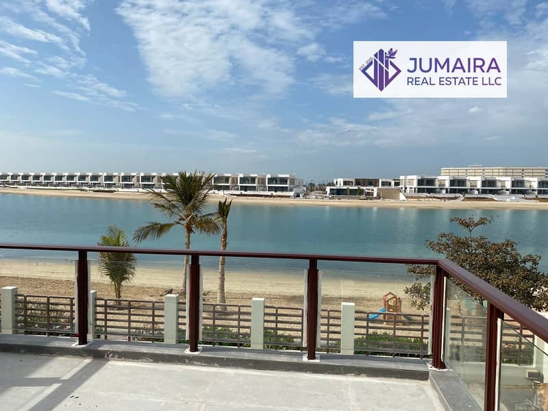 Beach Front 4BDR Villa for Rent in Mina Al Arab