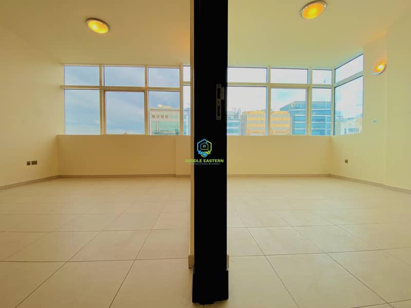 ONE BEDROOM WITH BASEMENT PARKING FOR 45K INSIDE TOWER NEAR AL WAHDA